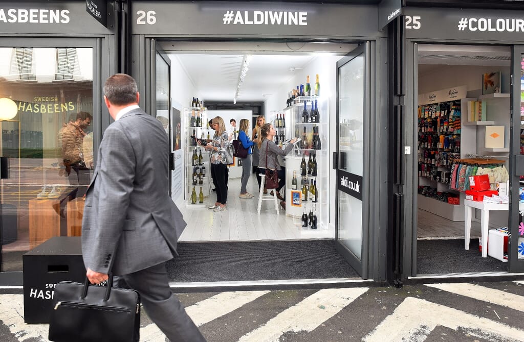 Aldi Pop Up Shop Aldi Pop Up Shop